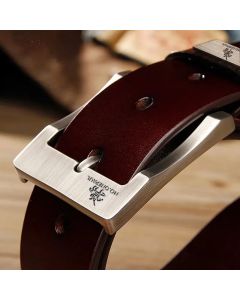 2023New Men's Cow Leather Belts Luxury Strap Male Belts For Fashion Classice Vintage Pin Buckle Men Belt High Quality