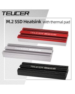 M.2 SSD NVMe Heatsink 2280 Aluminum Radiator with Thermal Pad  Solid State Drives Cooling Accessories Thickness 9mm Can Use PS5