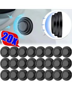 Car Door Anti-Collision Silicone Pads Sound Insulation Gasket Auto Soundproof Shockproof Sealing Rubber Pad Door Edge Sticker