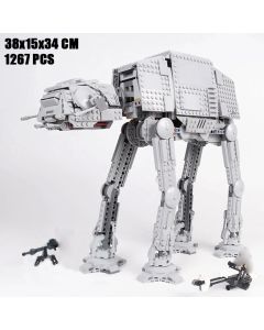 MOC Space Movie AT-AT Building Blocks Bricks DIY Model Modfied from 75288 With Figures Toys for Children Christmas Gifts