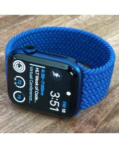 Braided Solo Strap For Apple Watch Band 44mm 40mm 45mm 49mm 41mm Nylon Correa Bracelet iWatch series 9 8 7 6 5 SE Ultra2 3 10 11