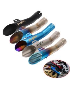 Universal Motorcycle GP Exhaust Motorcross Pipe DB Killer Escapamento Escape Moto Racing Muffler For R6 R3 MT09 Pitbike ATV R1