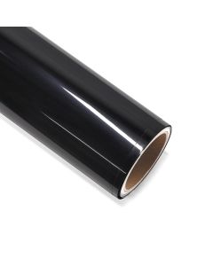 High Gloss Black Car Vinyl Film Wrap Adhesive Vinyl Roll PET Piano Black Vehicle Truck Body Hood Decal Air Release Accessories
