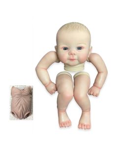 NPK 19inch Finished Doll Size Already Painted Julieta Kits Very Lifelike Baby Doll with Many Details Veins