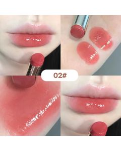 Silky Glossy Lipstick Gege Bear Pump Lips Moisture Water Bomb Comfortable Ultra Sheen Non-Stick Cup Lip Balm