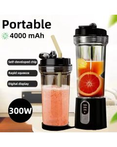 2025 New Portable Multifunctional High-Power Juicer Strong Motor Fast Crush 4000mAh Battery Indoor Outdoor Dual-use Juice Cup