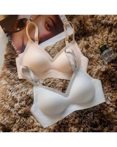 Seamless Underwear For Women With Small Breasts, Push-up, No Rims, Soft Support Sports Bra, Large Breasts, Small And Thin