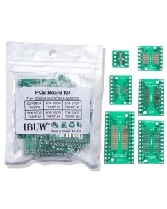 30PCS PCB Board Kit SMD Turn To DIP Adapter Converter Plate FQFP SOP8 SOP14 SOP16 SOP20 SOP28 QFP SOP 8 14 16 20 28