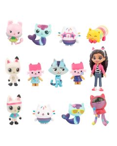 13pcs/set Gabby's Dollhouse Action Figure Cute Doll Collection Model Toys