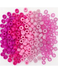 30g about100pcsVibrant Plastic Mixed Barrel Pony Beads for DIY  Unique Bracelets Necklaces Anklets Earrings,Jewellry accessories