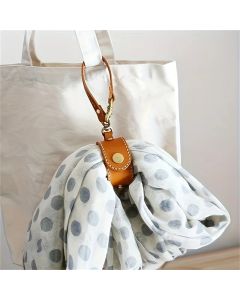 Vintage Leather Glove Holder Strap With Clasp Leather Towel Holder For Handbag Glove Strap For Hat Outdoor Camping Women