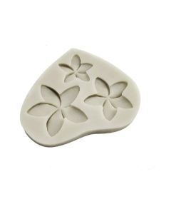 1 piece frangipani flower silicone mold fudge mold sugarcraft cake decoration tool chocolate sugar mold
