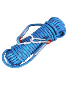 10mm Rock Climbing Rope 10M/20M/30M Outdoor Static Rapelling Rope for Fire Rescue Safety Escape Tree Climbing for Outdoor Sports
