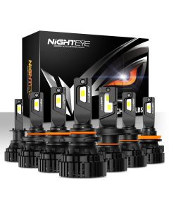 NIGHTEYE 45000LM H4 H7 LED Car Headlight Bulbs Canbus 120W H11 H8 H9 9005 HB3 9006 HB4 Auto Lamps 6500K White Led 12V Car Lights