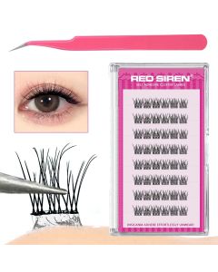 Lash Clusters Set No Glue Needed Self Adhesive Eyelashes Korean Makeup Natural Look Wispy Individual Eyelashes New Manga Lashes