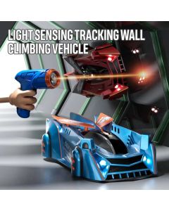 Infrared Sensor Remote Control Wall-Climbing Car, Four-Wheel Drive Toy Racing Car for Children