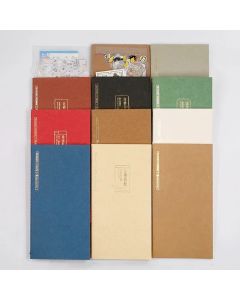 Fromthenon TN Core Traveler's Notebook Standard Type Inner Page Travel Day Plan Journal Replacement Notebook Stationery